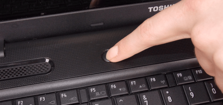 notebook não liga luzes acendem