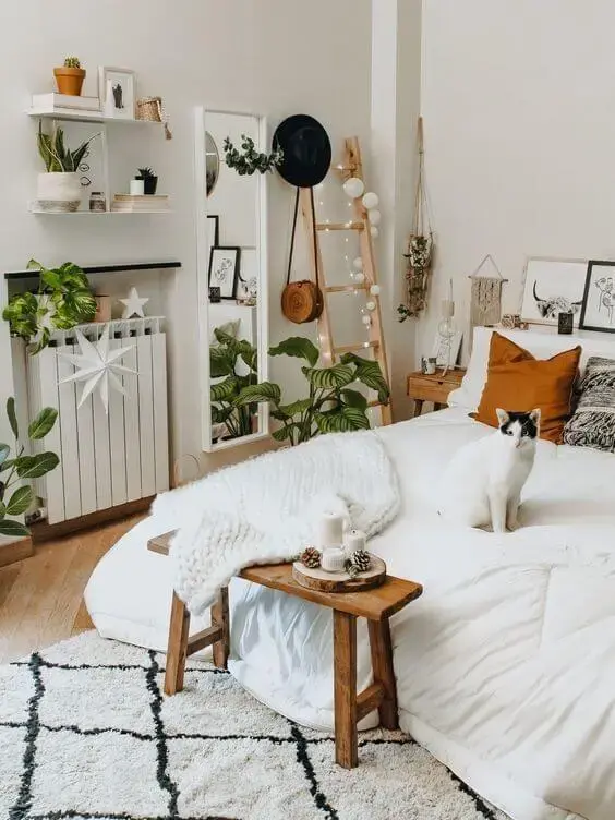 quarto boho chic