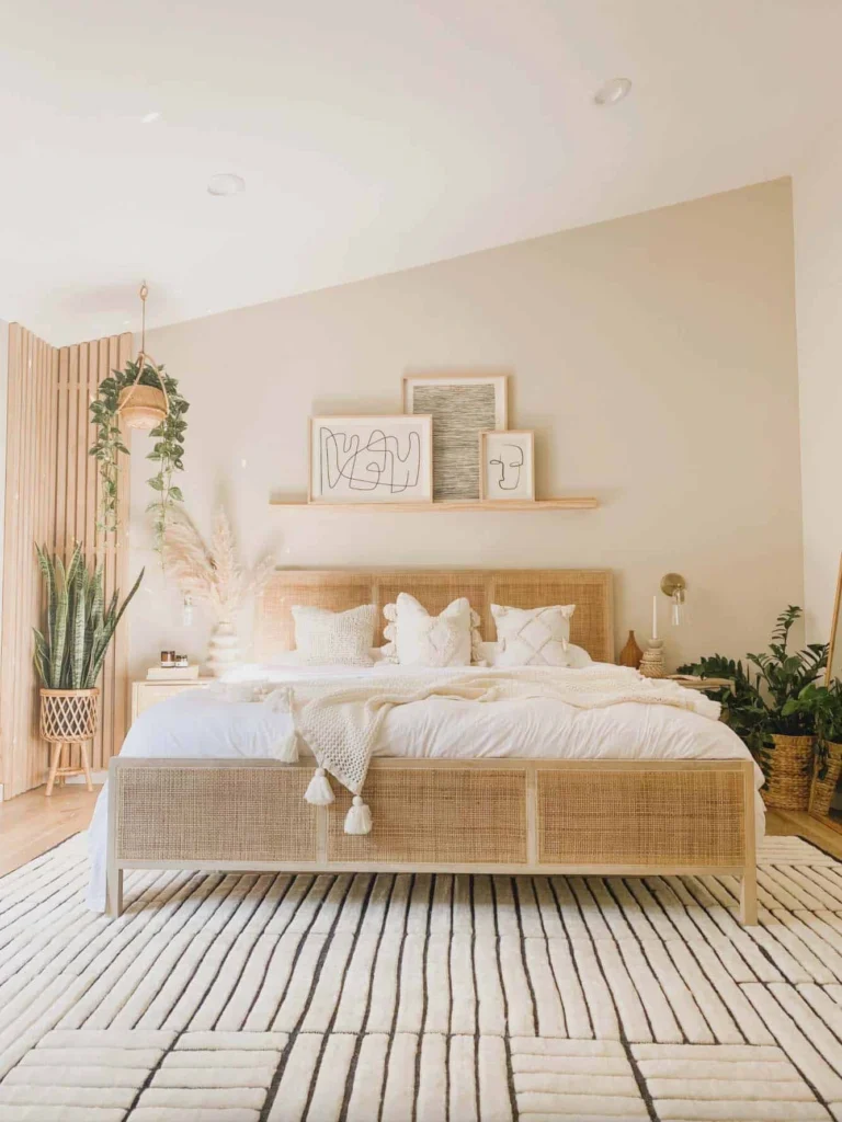 Guia Completo: Como Escolher Móveis de Rattan para seu Quarto Boho Chic
