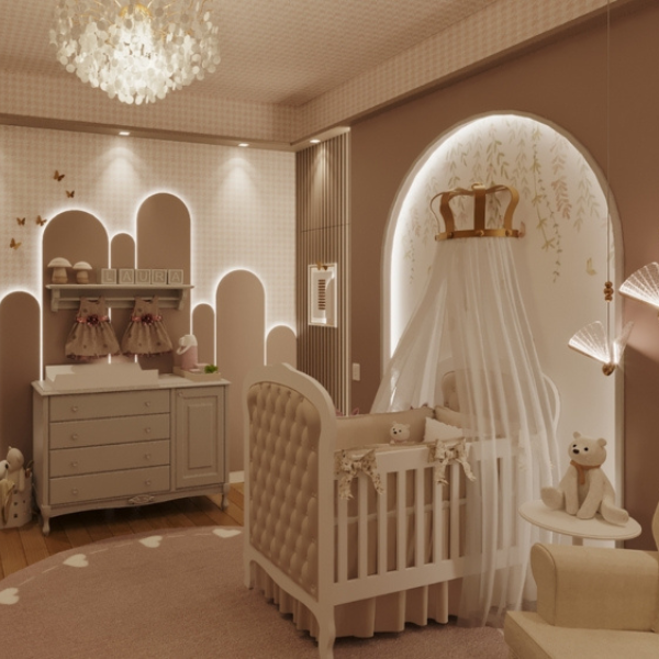 quarto de bebe moderno