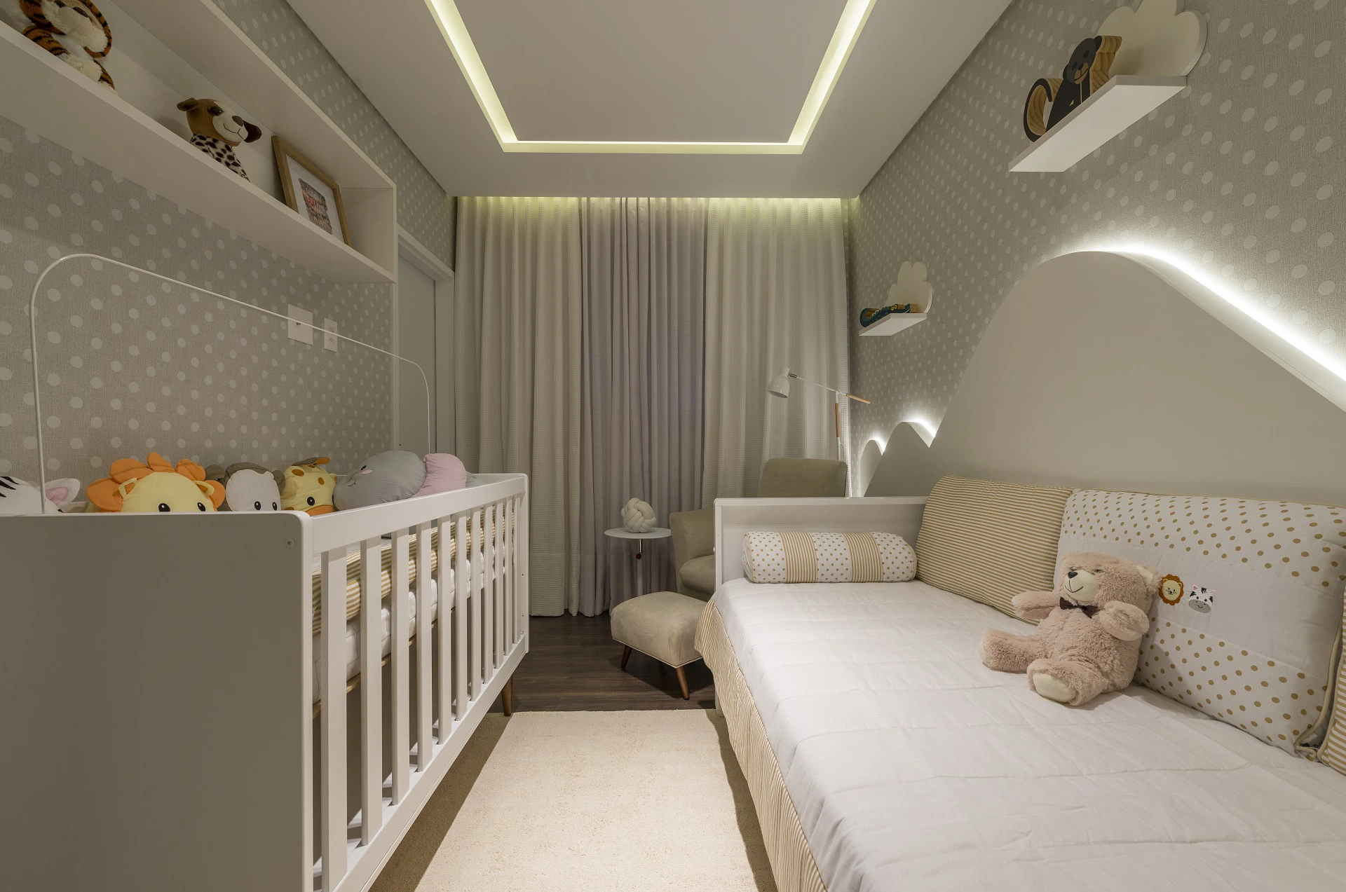 quarto de bebe moderno