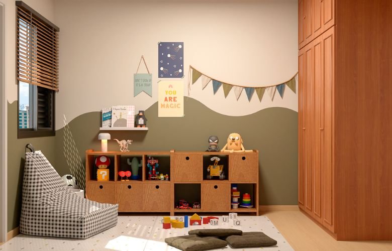 quarto de bebe moderno