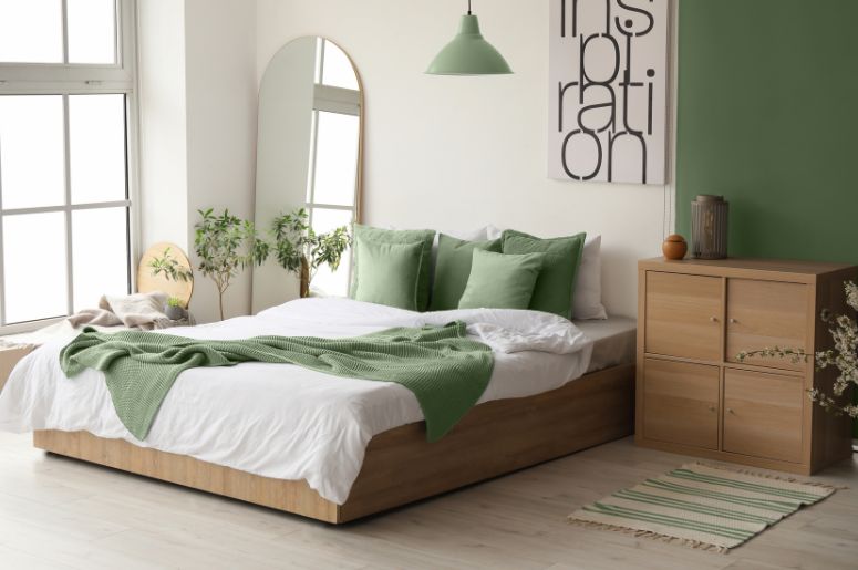 quarto estilo escandinavo cores