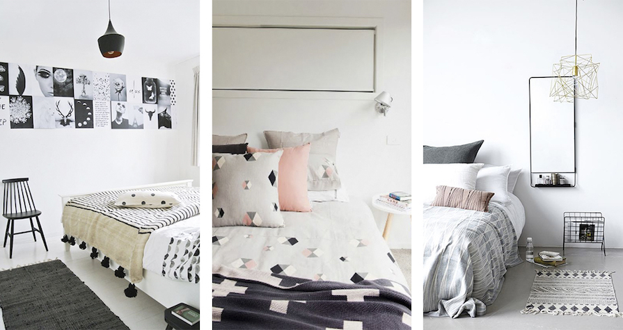 quarto estilo escandinavo cores