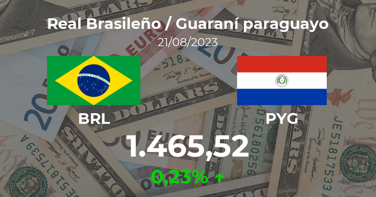 melhor forma de converter real para guarani