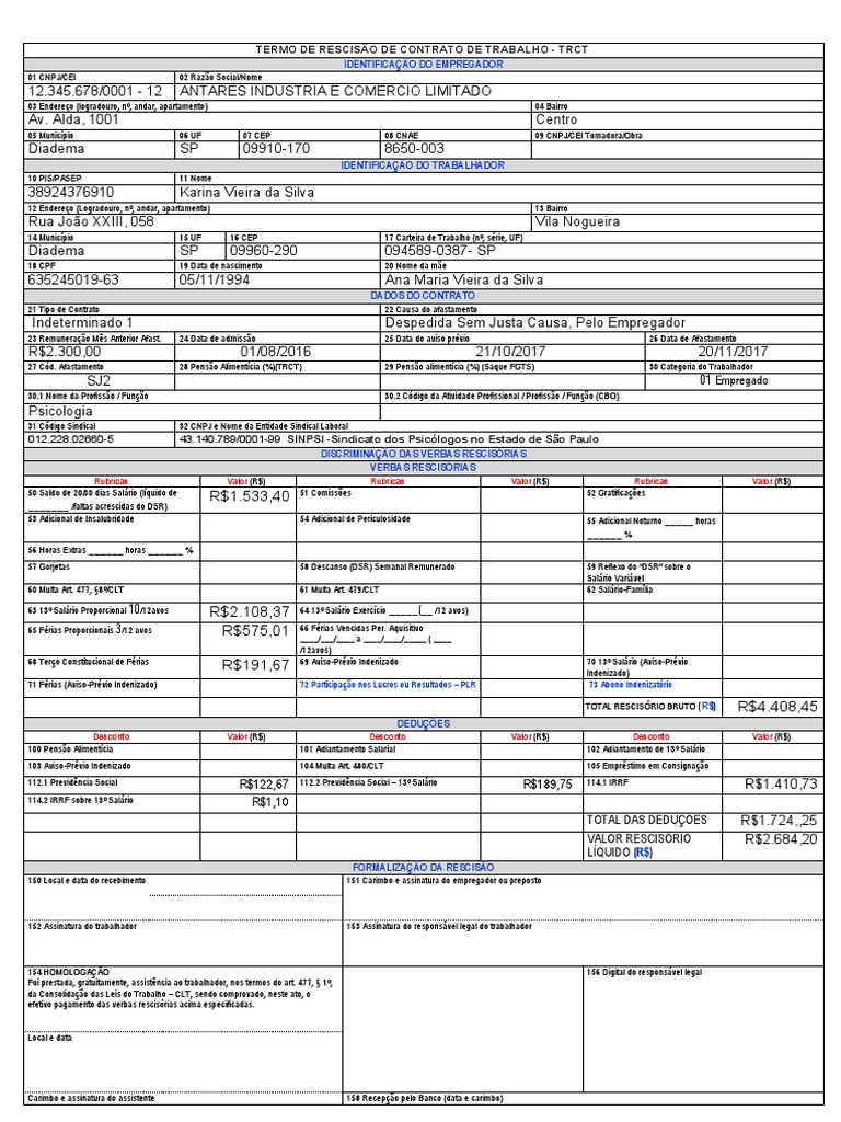Como Calcular Minha Rescisão de Contrato de Trabalho?