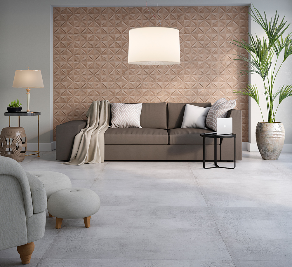 Poliestireno e Pedras para Revestimento 3D