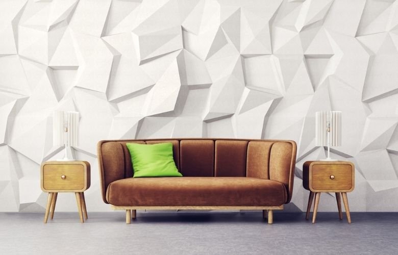 Poliestireno e Pedras para Revestimento 3D