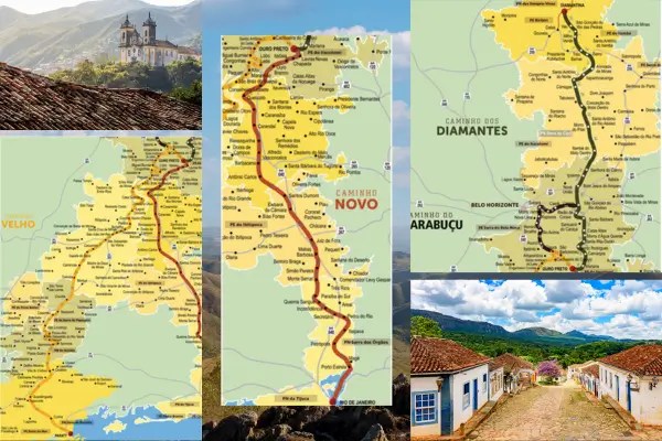 roteiro de viagem estrada real