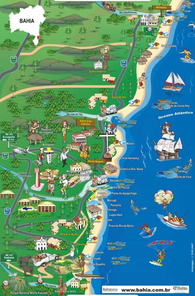 roteiro de viagem pela Costa das Baleias