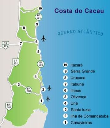 Como Planejar seu Roteiro de 7 Dias na Costa do Cacau em 2026