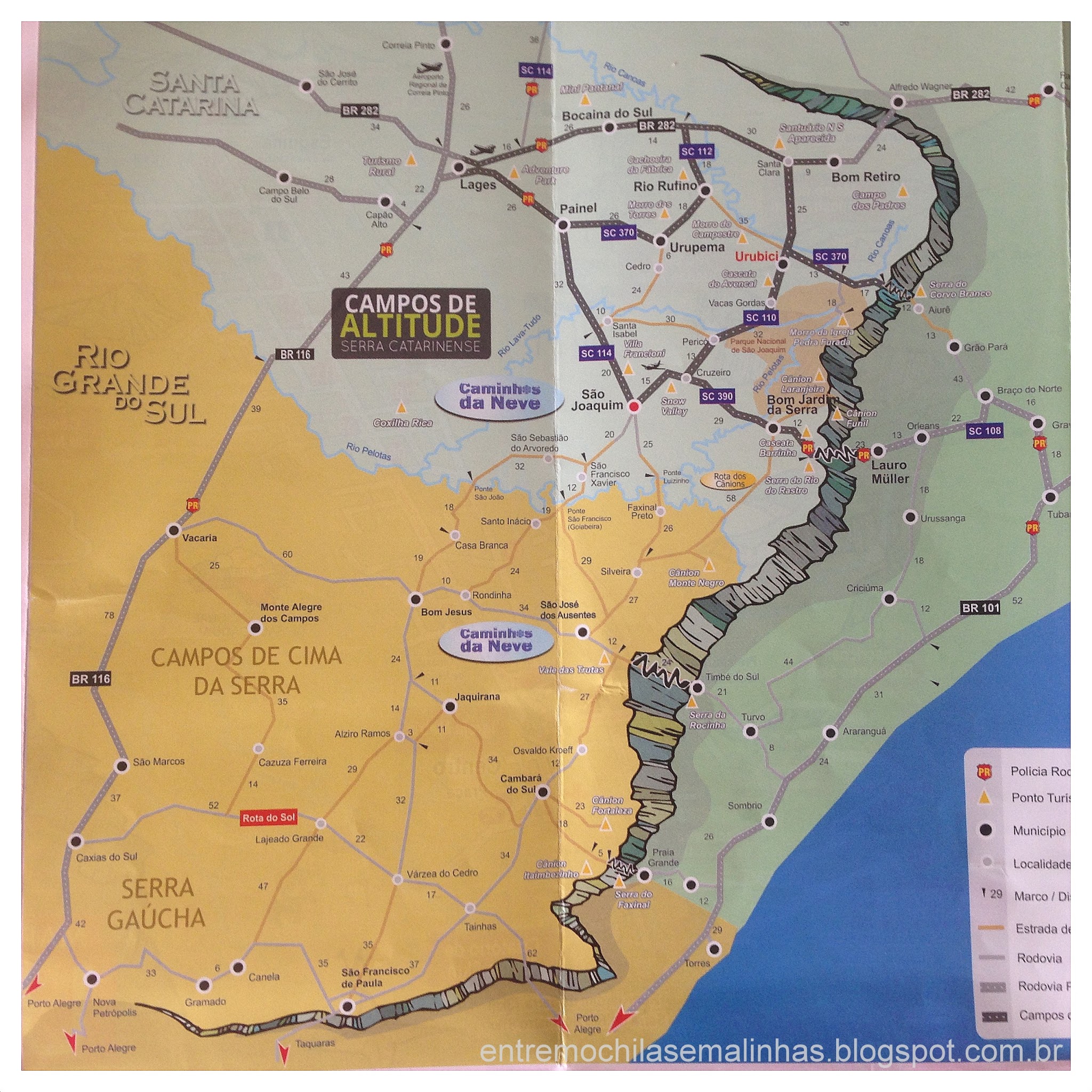 Inverno na Serra Catarinense: Onde Ver Neve e Geada