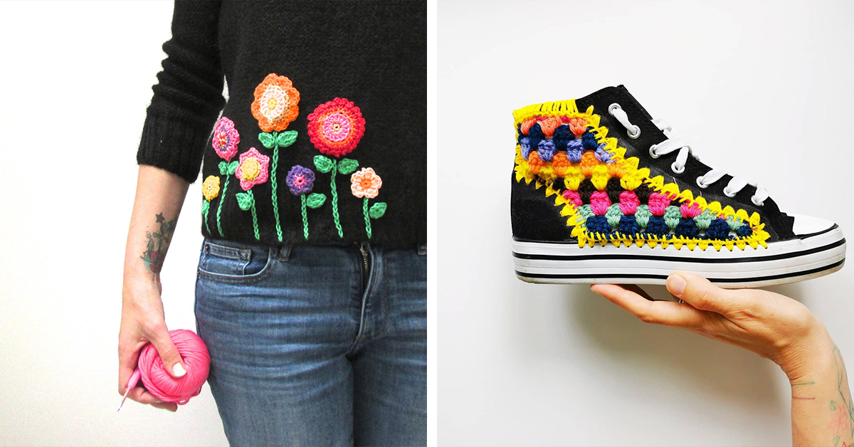 roupa de crochê