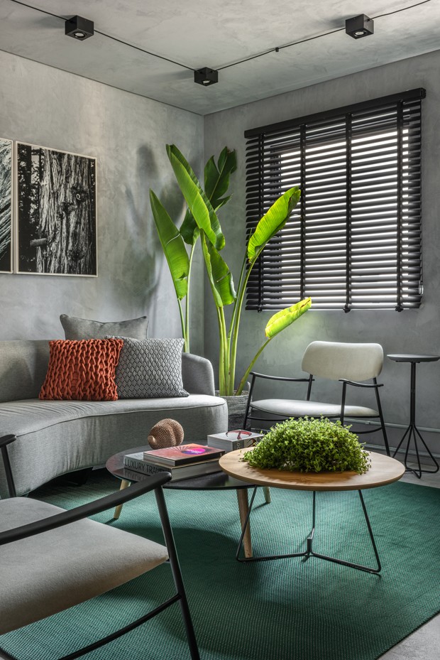 Minimalista ou Industrial? Estilos de Decoração para Salas Cinzas