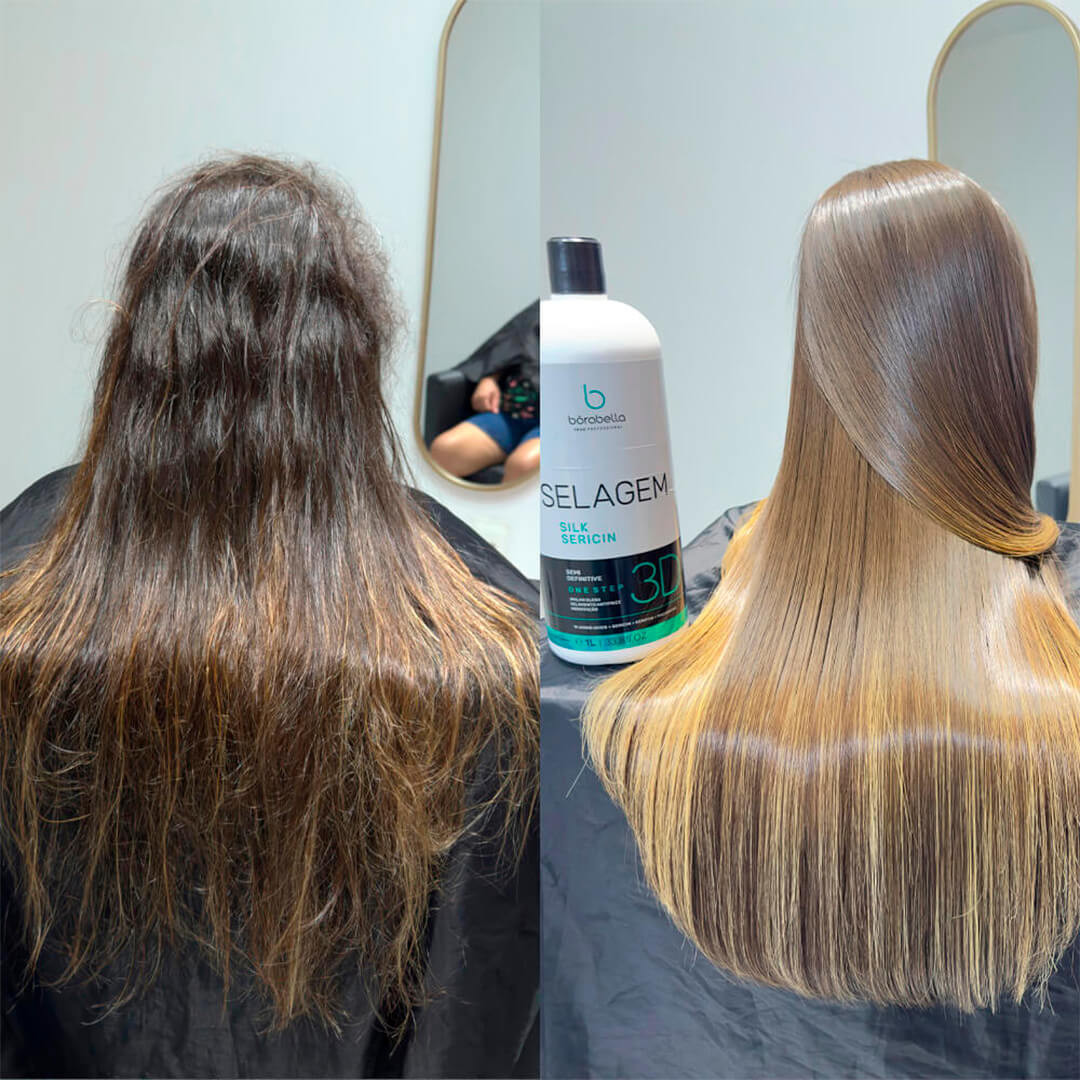 selagem de cabelo