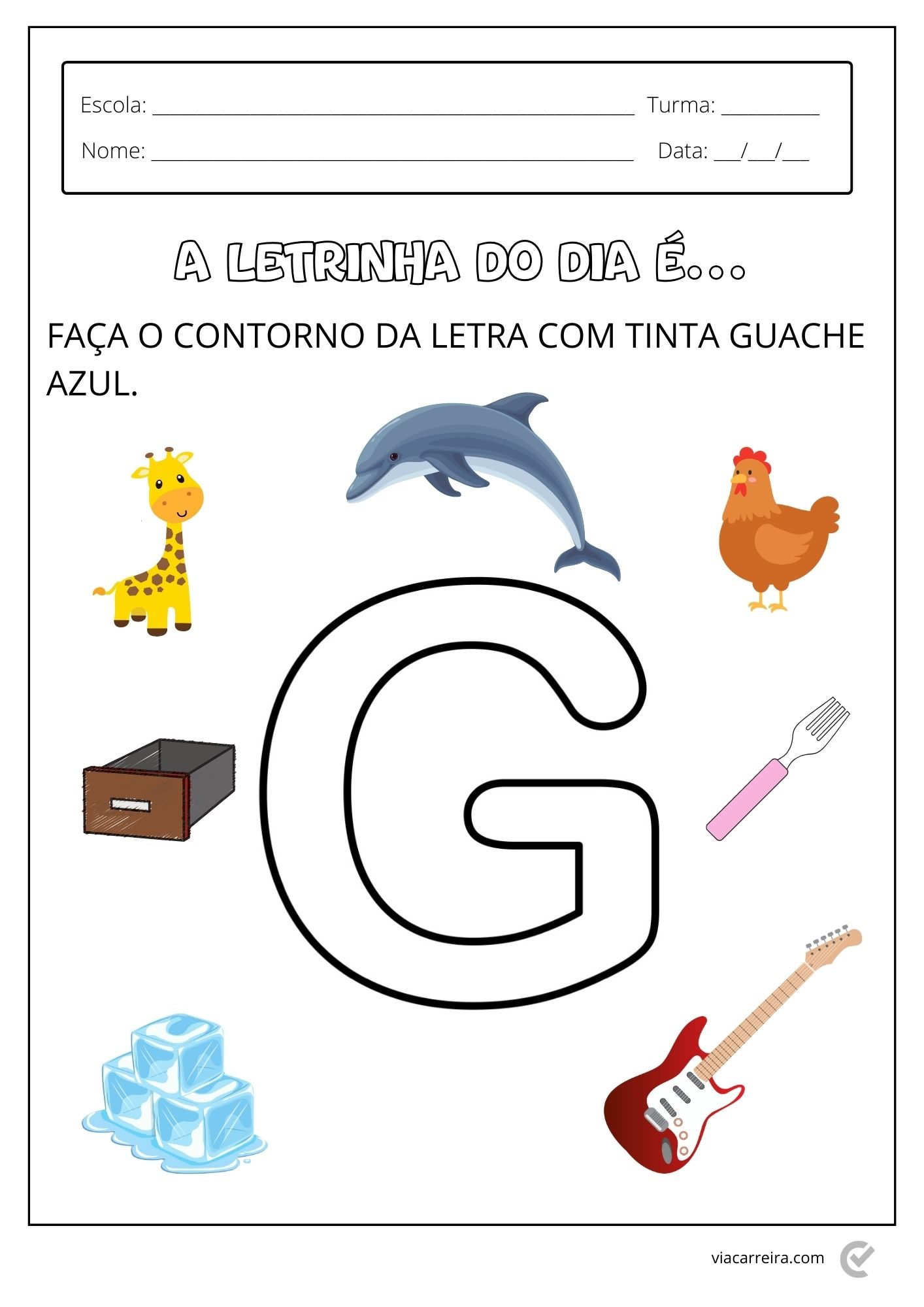 substantivo próprio que começa com a letra g