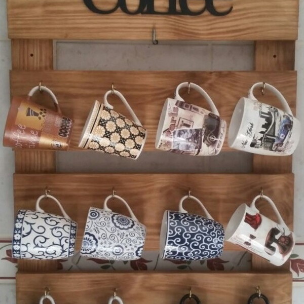 Organize Suas Canecas: Guia Completo de Suportes de Parede com Prateleira