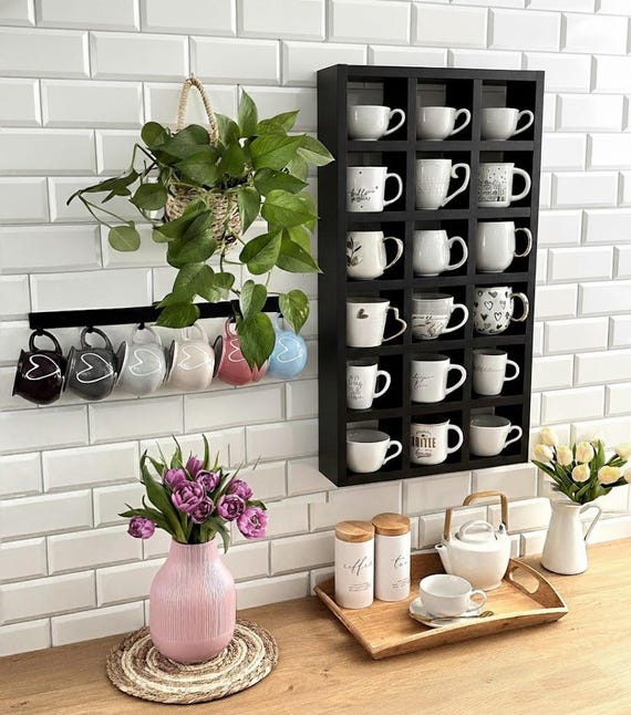 Os Melhores Suportes de Parede para Xícaras Compactos e Versáteis