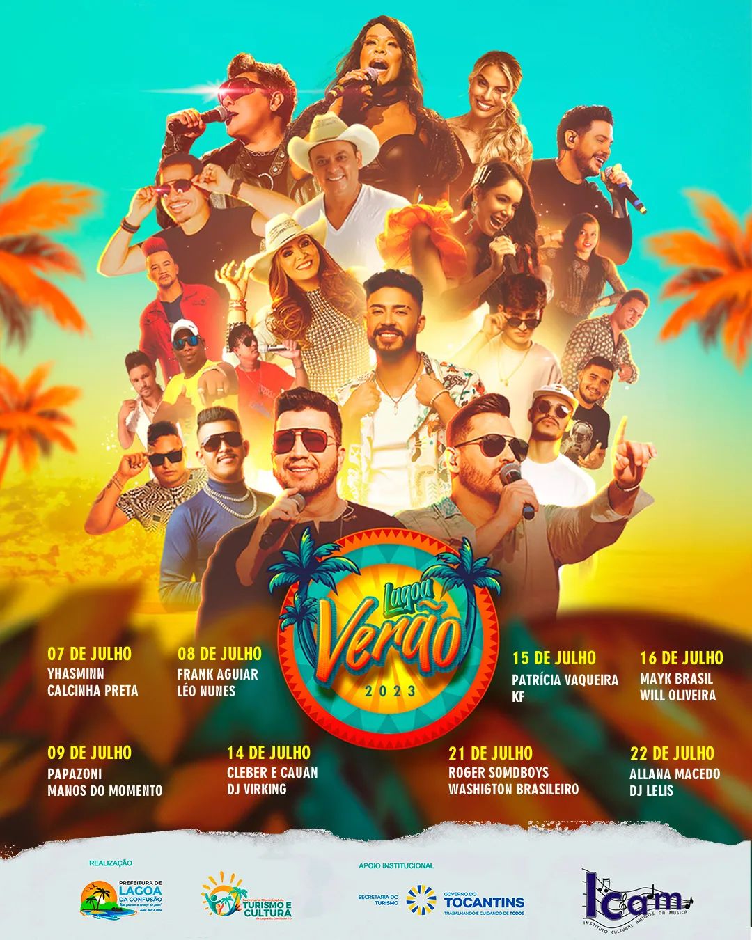 temporada de praia lagoa da confusao