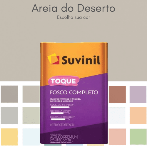 ideias de decoração com tinta cor areia