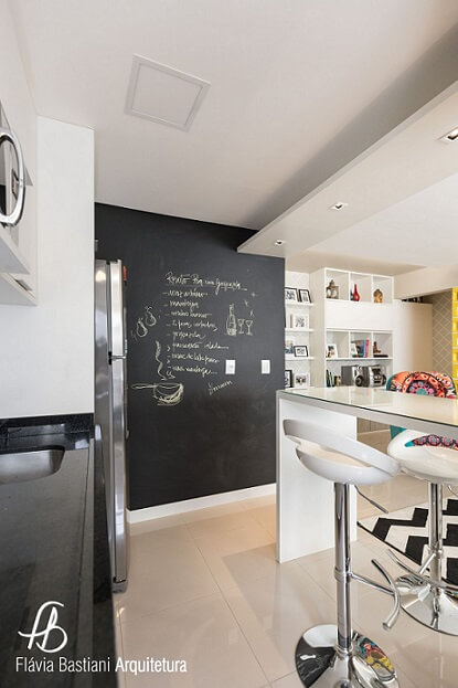 tinta lousa na cozinha como fazer