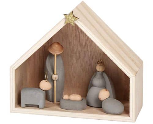 quanto custa um presépio de madeira artesanal