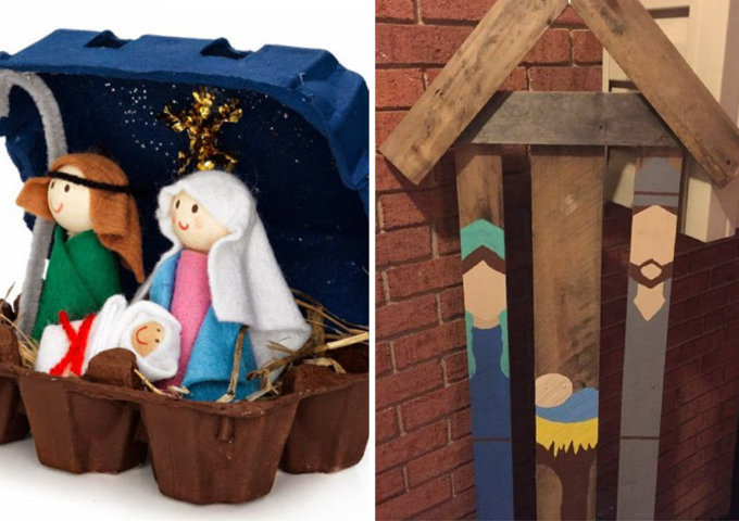 presépio de madeira vs presépio de cerâmica qual o melhor