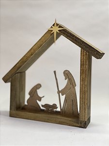 quanto custa um presépio de madeira artesanal