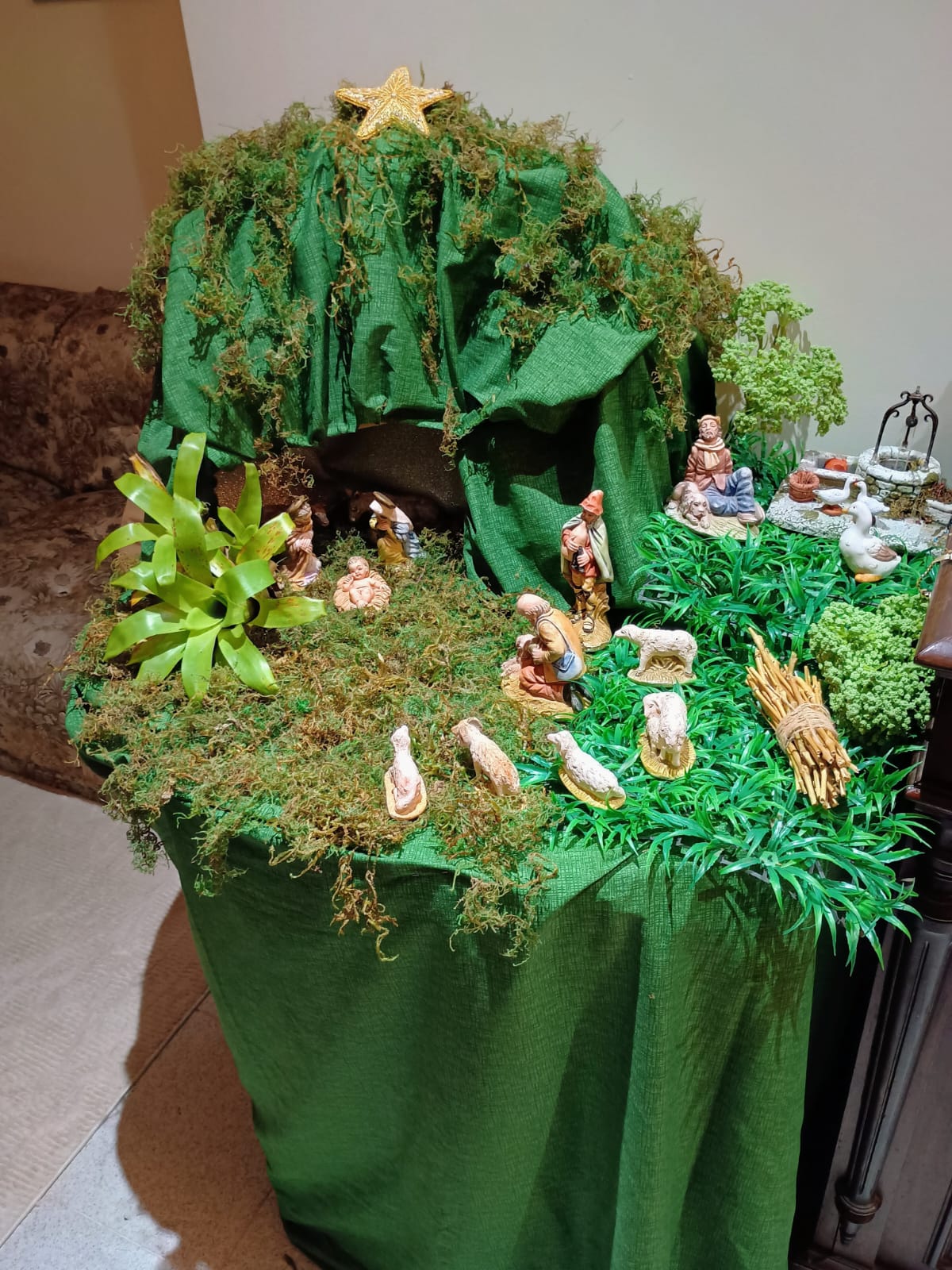 presépio de madeira vs presépio de cerâmica qual o melhor