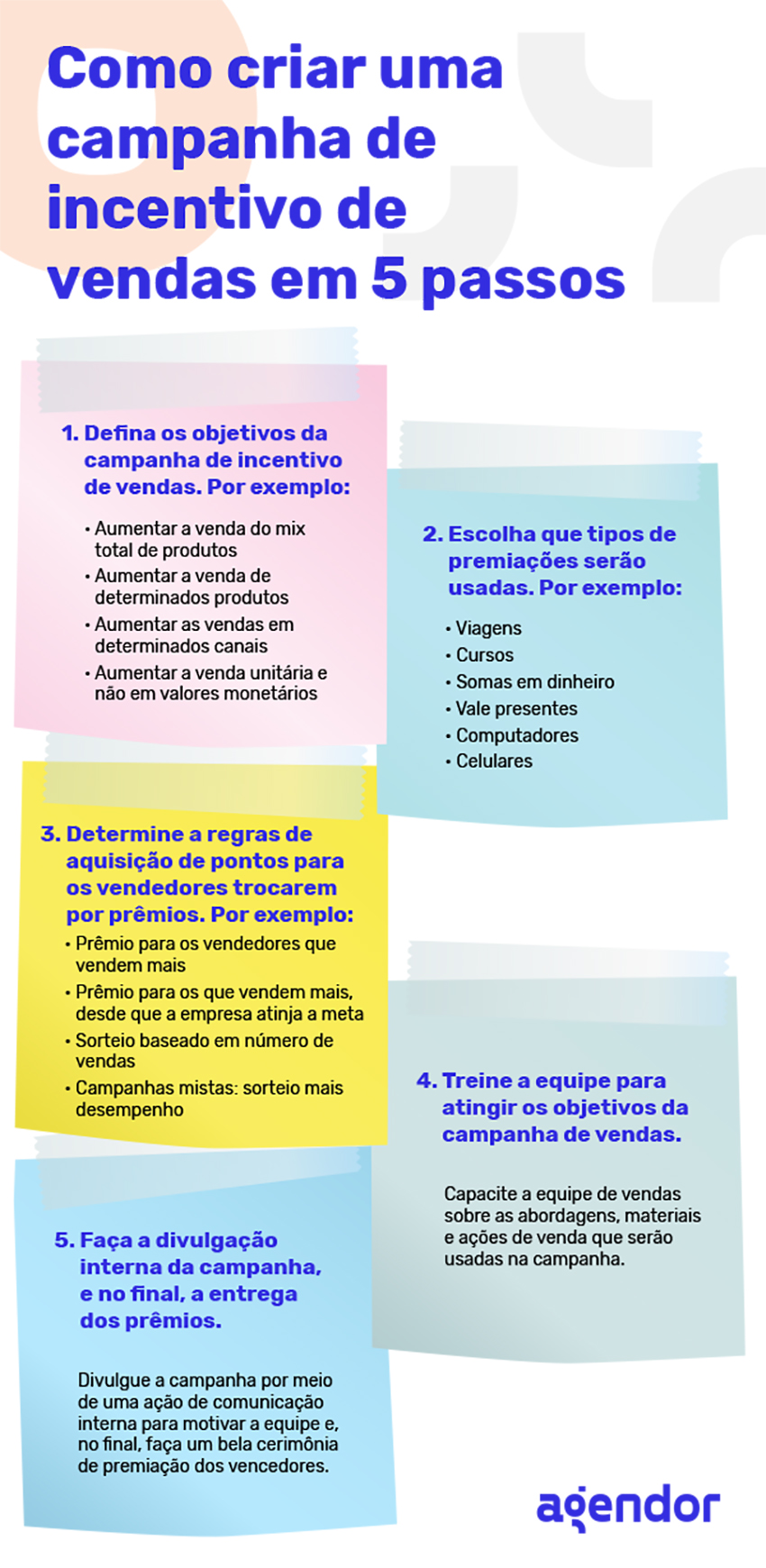 uma campanha de vendas