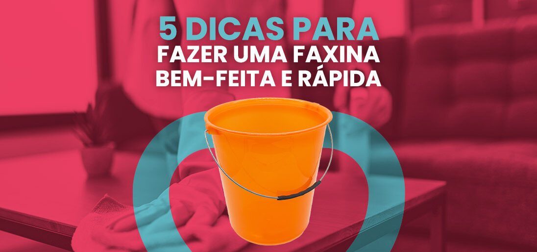 uma faxina rapida e bem feita