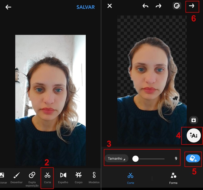 erros comuns ao tirar foto 3x4 com celular