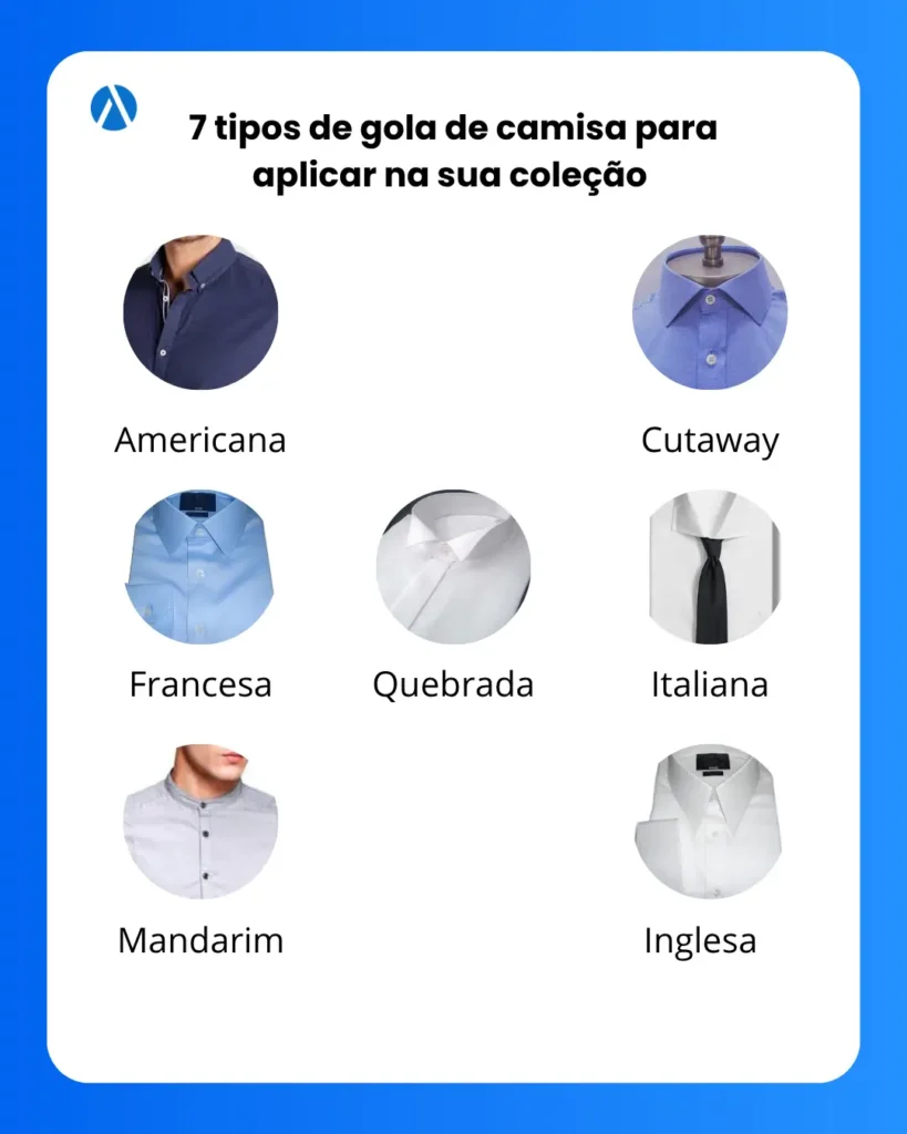 melhores tipos de gola de camisa para cada rosto