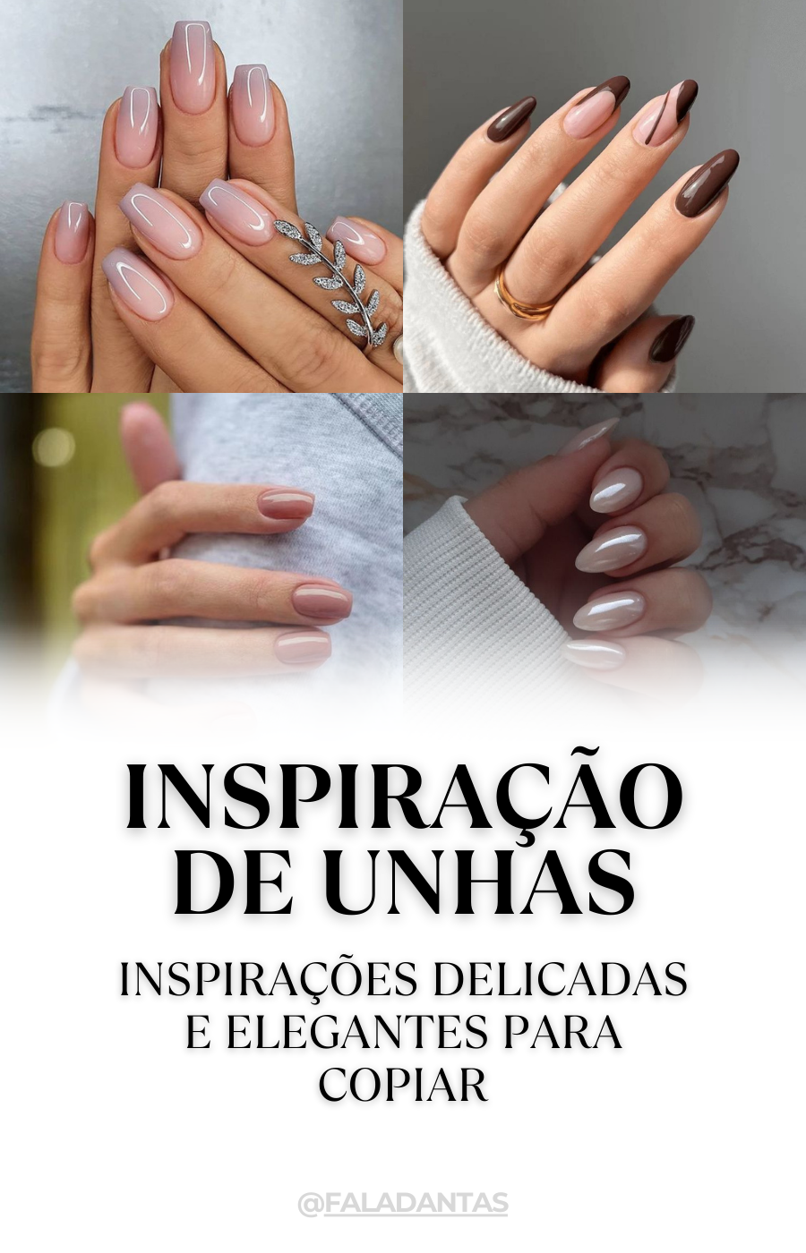 Decoração minimalista para unhas amendoado: 5 ideias chiques