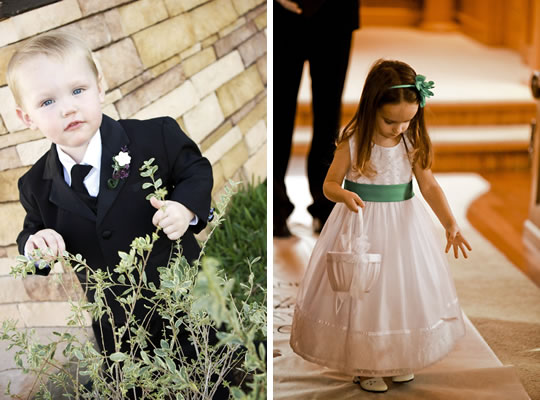 vestido de daminha branco com detalhes em dourado