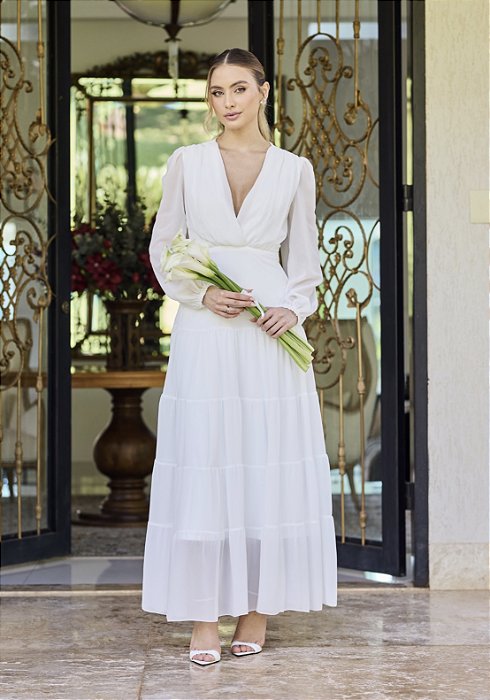 Cores Além do Branco: Vestidos para Casamento Civil que Fogem do Tradicional