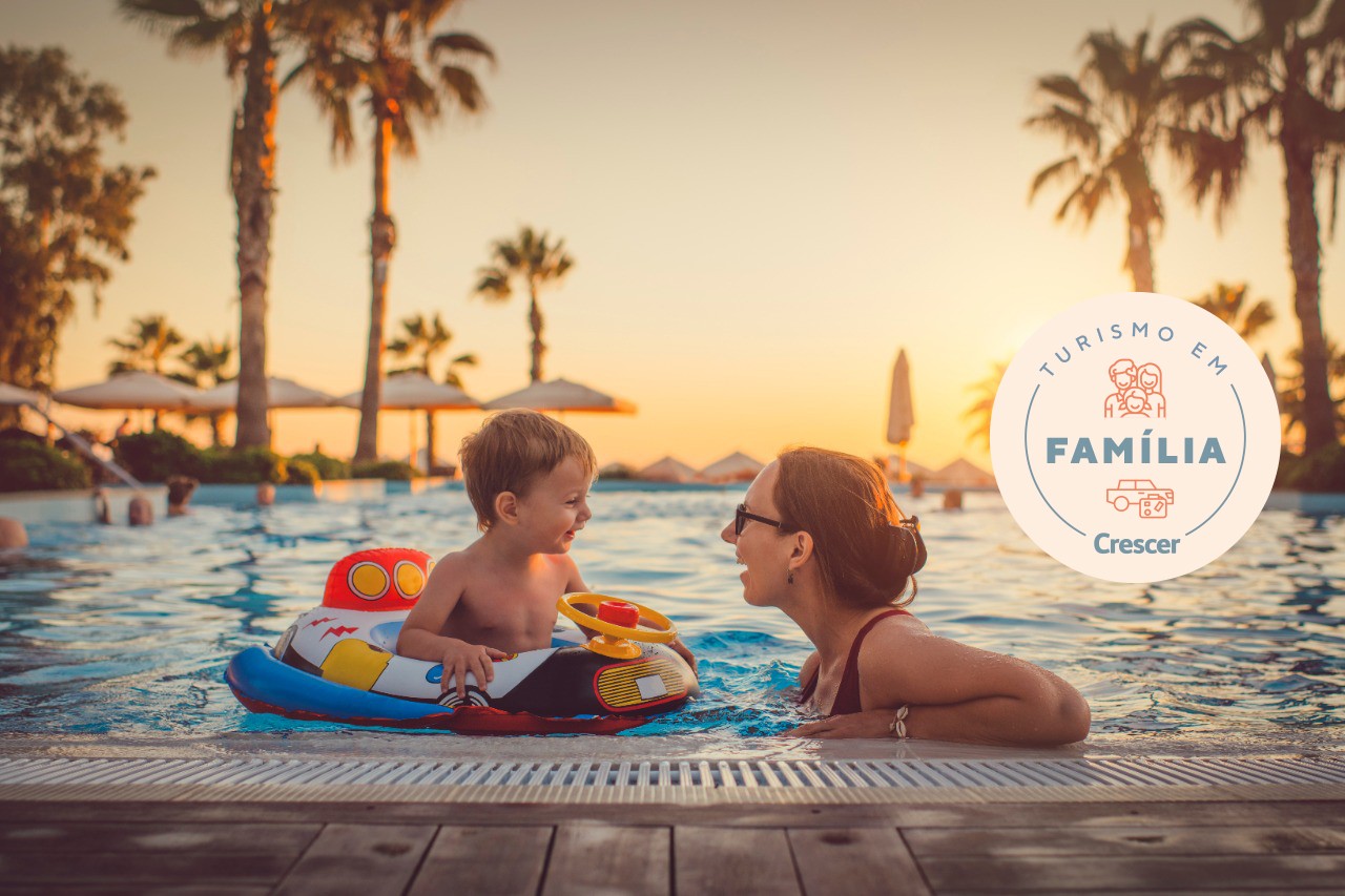 viagens em família para relaxar