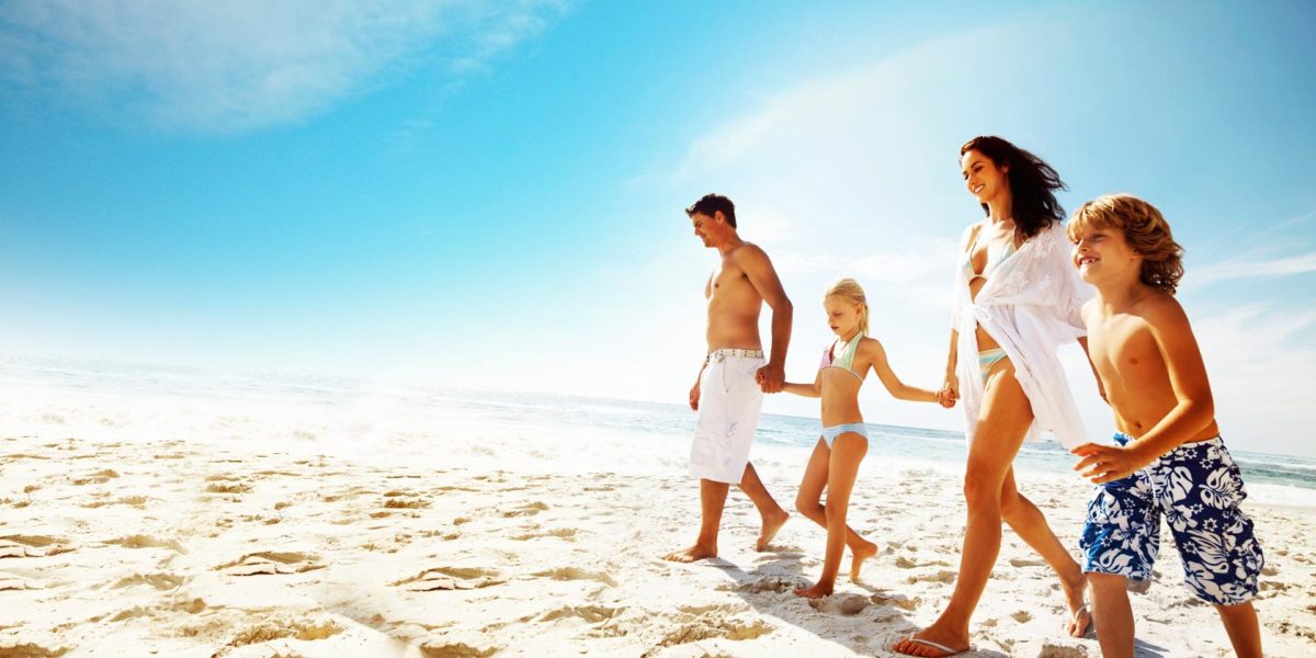 viagens em família para relaxar